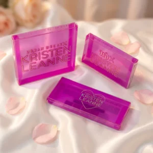 Custom Printed PET PP PVC Clear Plastic Packaging Box for Cosmetics
