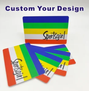 Custom Printed PVC Business or Gift Card with Barcode and QR Code