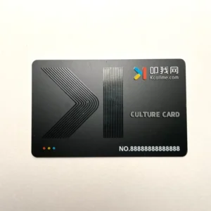 Custom Printed PVC NFC Smart Card, 125 kHz/13.56 MHz, Waterproof Access Control Membership Card