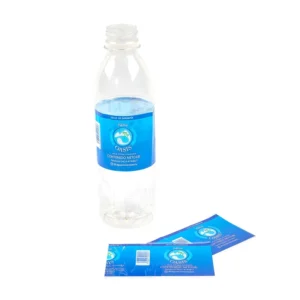 Custom Printed PVC PET Plastic Heat Wrap Shrink Sleeve Water Bottle Labels for Bottles Label Packaging