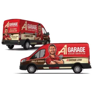 Custom Printed PVC Vehicle Wrap Vinyl for Car Advertising UV Resistant & Removable Advertising Stickers Vehicle Wrapping
