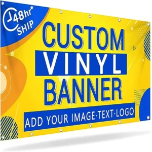Custom Printed PVC Vinyl Banner, Double-Sided, Outdoor, Waterproof