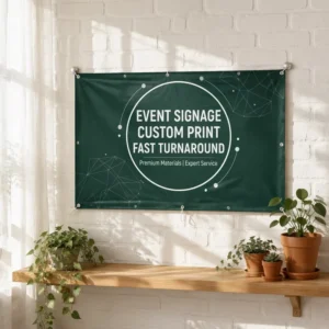 Custom Printed PVC Vinyl Banner, Waterproof Advertising Sign