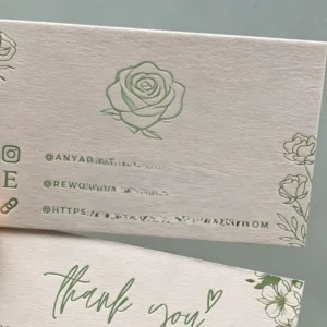 Custom Printed Paper Business Cards and Name Cards for Business Gifts