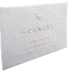Custom Printed Paper Business Cards with Own Logo