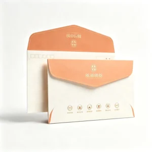 Custom Printed Paper Envelopes Gold Foil Luxury Custom Logo Business Gift Envelopes for Invitation Card Packaging