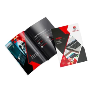 Custom Printed Paper Folded Leaflet Flyer Brochure Manual Instruction Booklet
