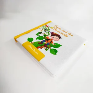 Custom Printed Perfect Binding Offset Paper Hardback English Anime Story Journal Interactive Board Books for Kids