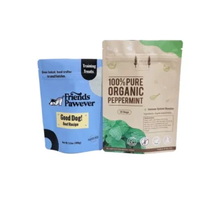Custom Printed Plastic Mylar Pouches, Resealable Stand-Up Ziplock Bags, Child-Resistant Zipper, 3.5g/7g/14g/28g