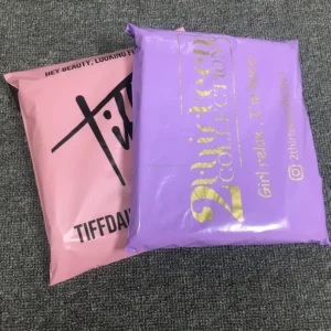 Custom Printed Plastic Poly Mailer Shipping Bag for Clothes