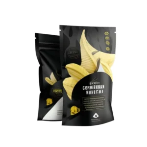 Custom Printed Plastic Stand-Up Food Packaging Pouch with Zipper