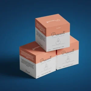 Custom Printed Recyclable Cardboard Packaging Box with Logo for Retail Products, Gifts, and Shipping