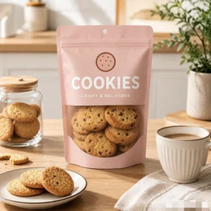 Custom Printed Recyclable Food-Grade Mylar Zipper Pouch Stand-Up Bag for Organic Dried Fruit Cashews Snacks and Pet Food
