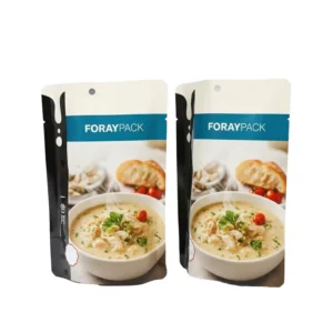 Custom Printed Resealable Smell-Proof Mylar Ziplock Bags for Food Packaging with Tear Notch