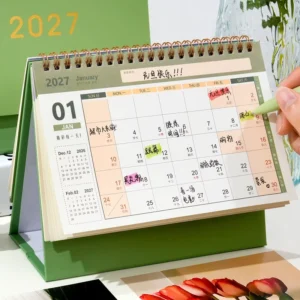 Custom Printed Rotary Desk Calendar