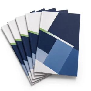 Custom Printed Saddle Brochure Booklet with Full Color Printing