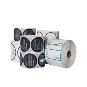 Custom Printed Self-Adhesive Food Safety Tamper-Evident Seal Stickers