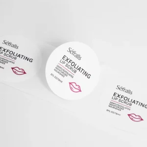 Custom Printed Self-Adhesive Vinyl Waterproof Sticker Roll Holographic Logo Label for Medicine and Perfume