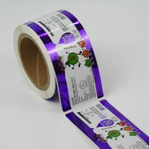 Custom Printed Self-Adhesive Waterproof Product Labels with Custom Logo