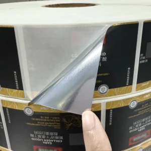 Custom Printed Self-Adhesive Waterproof Vinyl Die-Cut Label Stickers, Sheet Pack