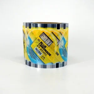 Custom Printed Soft Glossy Waterproof Heat Seal Film Roll for Cups