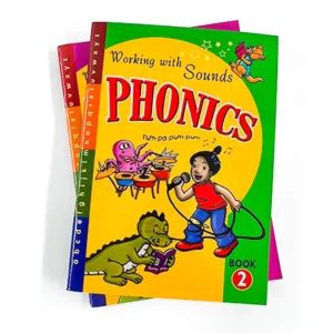 Custom Printed Softcover Phonics Textbook and Exercise Book for Students