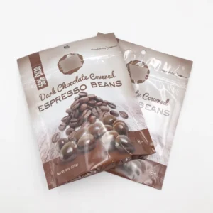 Custom Printed Stand-Up Foil Pouch, Food-Grade Barrier Plastic Bag with Zipper for Snacks and Dry Food