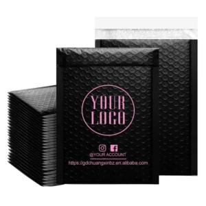 Custom Printed Strong Adhesive Poly Bubble Mailers