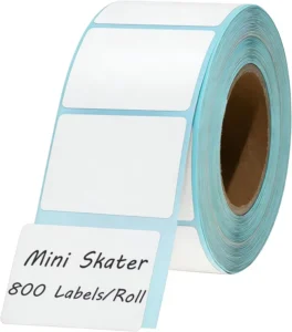 Custom Printed Strong-Adhesive Thermal Barcode Labels, 40x30mm, Grocery Use