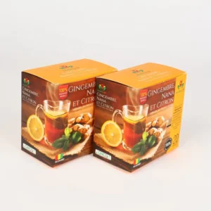 Custom Printed Tea and Coffee Gift Packaging Box, Eco-Friendly Cardboard, Soy Ink, Food Grade