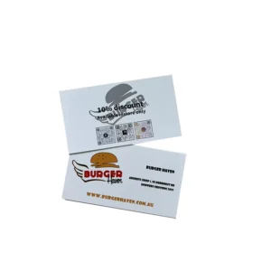 Custom Printed Thank You and Discount Cards, Cardboard and Kraft Paper, Promotional Postcards