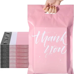 Custom Printed Transparent Plastic Shopping Bags