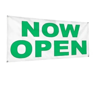 Custom Printed Vinyl Banner Hanging Sign for Store Display Advertising Promotion