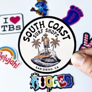Custom Printed Vinyl PVC Foil Stickers