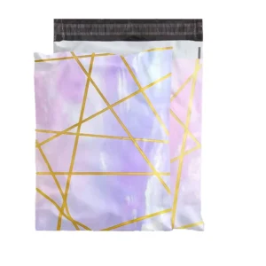 Custom Printed Waterproof 3mil Poly Mailer Bags for Courier Shipping and Clothes Packaging