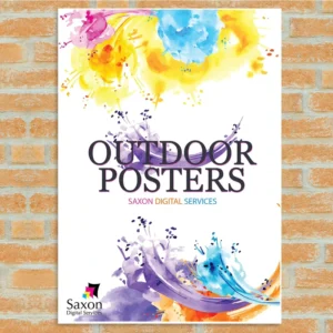 Custom Printed Waterproof Advertising Poster Indoor Outdoor A0 A1 A2 A3 A4