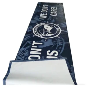Custom Printed Waterproof Eco-Friendly 440g PVC Vinyl Banner with Digital Printing and Grommets for Outdoor Events and Advertising
