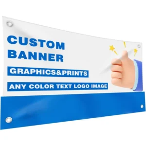 Custom Printed Waterproof Eco Friendly PVC Vinyl Banners Flags Grommets for Outdoor Advertising Events Custom Sizes