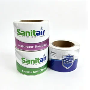 Custom Printed Waterproof Glossy Vinyl Adhesive Labels with UV Protection