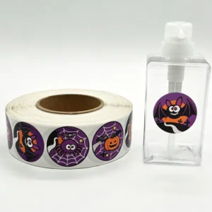 Custom Printed Waterproof Holographic Packaging Label and Thank You Stickers for Small Business