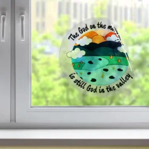 Custom Printed Waterproof PVC Self-Adhesive Static Cling Window Sticker