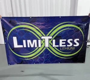 Custom Printed Waterproof Reusable PVC Banner with Custom Color