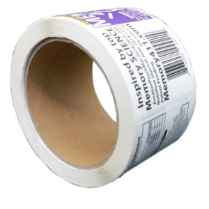 Custom Printed Waterproof Vinyl Adhesive Labels for Computers and Consumer Electronics