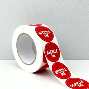 Custom Printed Waterproof Vinyl Adhesive Stickers CMYK Color Custom Shapes Laser Printed for Industrial Gift Craft