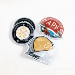 Custom Printed Waterproof Vinyl Die-Cut Adhesive PVC Logo Labels