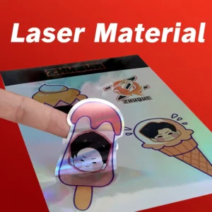 Custom Printed Waterproof Weatherproof Glossy Vinyl PVC Die-Cut Stickers and Labels