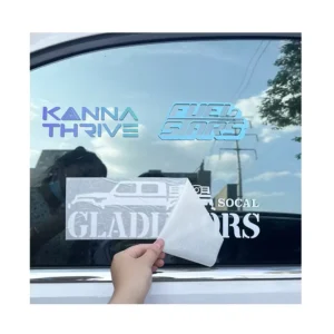 Custom Printed Window Racing Windshield Decals Customized UV Resistant Auto Window Transfer Stickers for Car Decoration