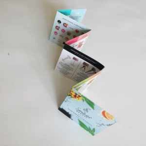 Custom Printing A4 A5 A6 Marketing Flyer Booklet Leaflet Manual Brochure Art Paper Digital Printing Offset Paper