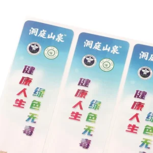 Custom Printing Adhesive Stickers Vinyl Personalized Waterproof Paper Bottle Water Labels for Energy Drinks