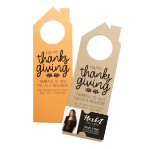 Custom Printing Advertising Promotion Die Cutting Paper Door Hanger Flyer